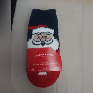 Toddlers' Super Soft Crew Socks Size 6-9- 2 Pairs -NWT